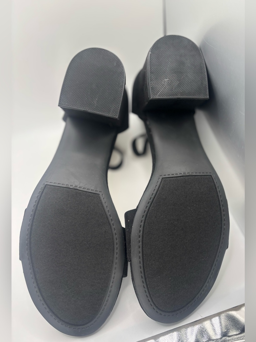 Women’s Sugar Noelle 7 Low Dress Sandal Size 9.5M Black - Picture 5 of 9
